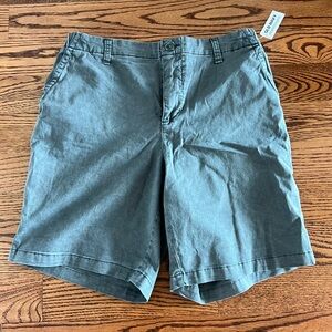 NWT Old Navy OGC Pull On Chino 7 inch Shorts in Charcoal Gray